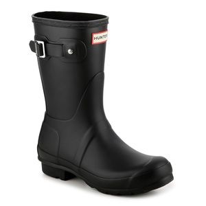 HUNTER Original Short Matte Rain Boot - Women's size US 6